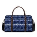 Indigo Dye Shibori Print Duffel Bag