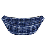 Indigo Dye Shibori Print Fanny Pack
