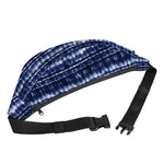 Indigo Dye Shibori Print Fanny Pack