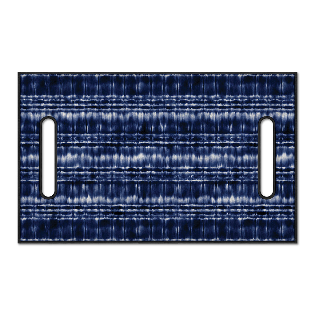 Indigo Dye Shibori Print Golf Cart Seat Cover