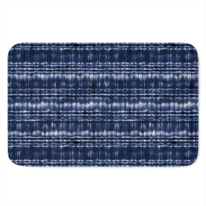 Indigo Dye Shibori Print Indoor Door Mat