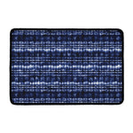 Indigo Dye Shibori Print Kitchen Mat