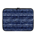 Indigo Dye Shibori Print Laptop Sleeve