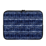 Indigo Dye Shibori Print Laptop Sleeve