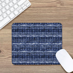 Indigo Dye Shibori Print Mouse Pad