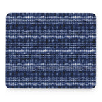 Indigo Dye Shibori Print Mouse Pad