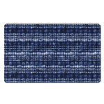 Indigo Dye Shibori Print Polyester Doormat