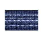 Indigo Dye Shibori Print Polyester Flag