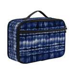 Indigo Dye Shibori Print Portable Lunch Bag