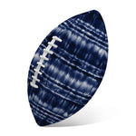 Indigo Dye Shibori Print Rugby Ball