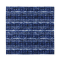 Indigo Dye Shibori Print Silk Bandana