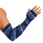 Indigo Dye Shibori Print Sun Protection Arm Sleeves