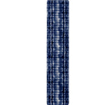 Indigo Dye Shibori Print Table Runner