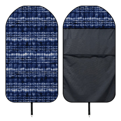Indigo Dye Shibori Print Waterproof Car Seat Cover