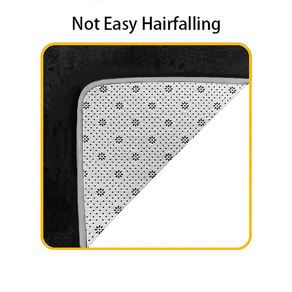 Yellow And White Check Pattern Print Indoor Door Mat