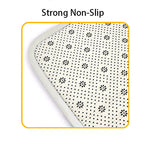 White And Rainbow Leopard Print Indoor Door Mat