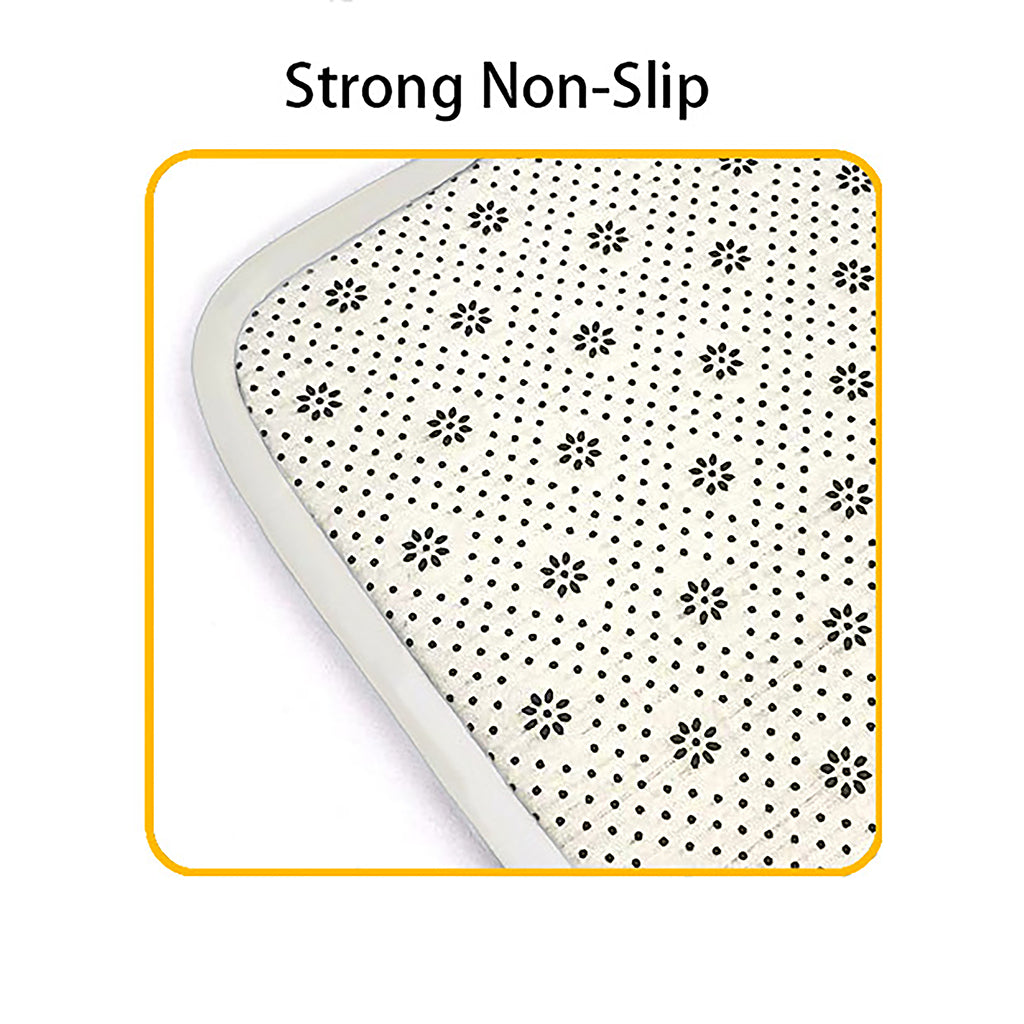 Yellow Eggs Pattern Print Indoor Door Mat