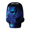 Industrial Welder Print Baby Seat Cover