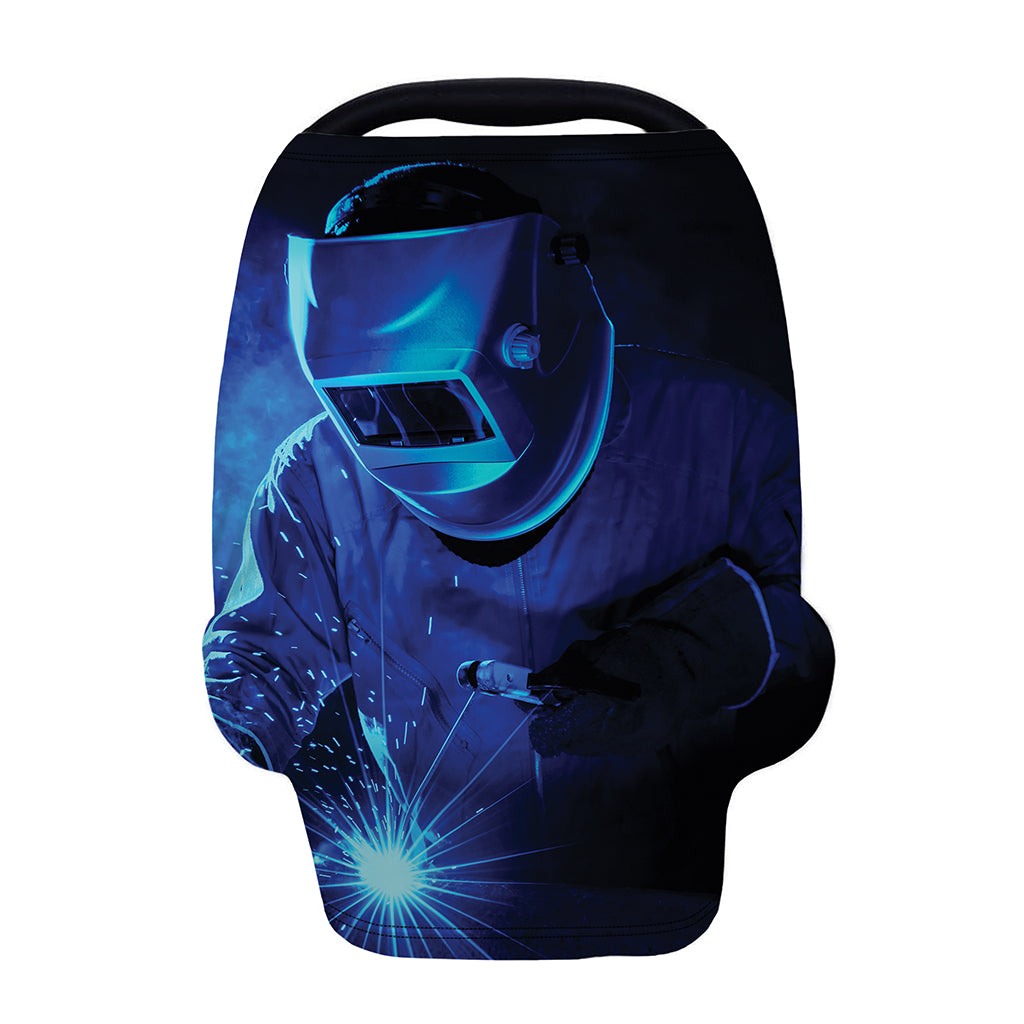 Industrial Welder Print Baby Seat Cover