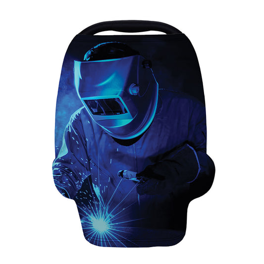 Industrial Welder Print Baby Seat Cover