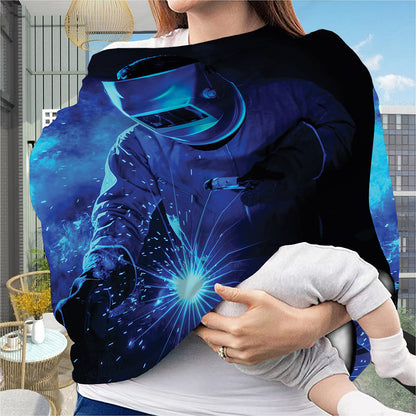Industrial Welder Print Baby Seat Cover