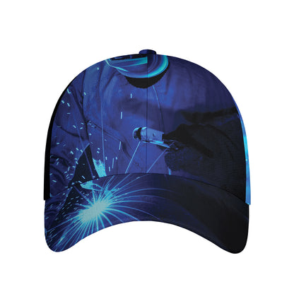 Industrial Welder Print Baseball Cap