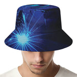 Industrial Welder Print Bucket Hat