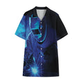 Industrial Welder Print Cotton Hawaiian Shirt
