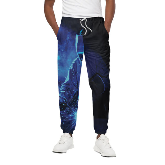 Industrial Welder Print Cotton Pants