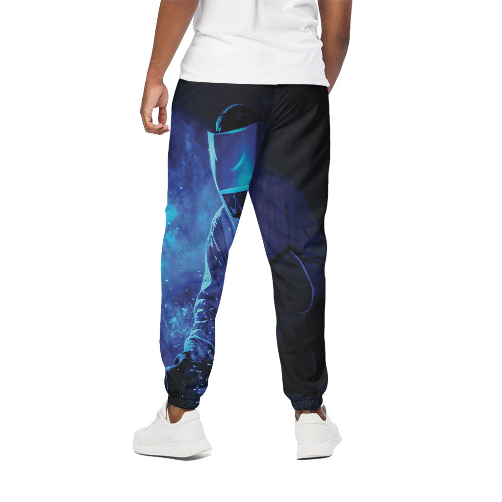Industrial Welder Print Cotton Pants