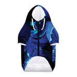 Industrial Welder Print Dog Zip Up Hoodie