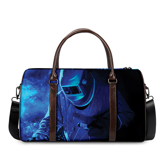 Industrial Welder Print Duffle Bag