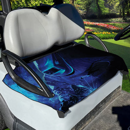 Industrial Welder Print Golf Cart Seat Cover