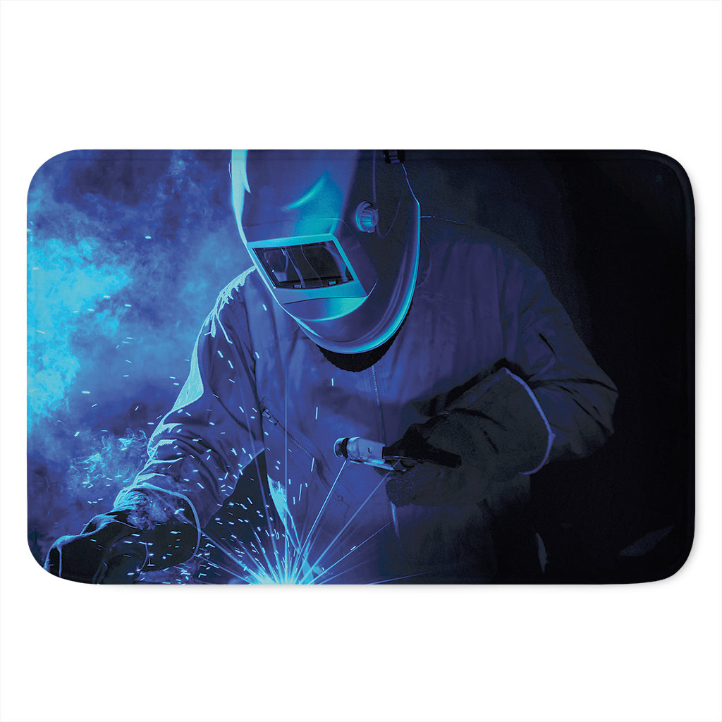 Industrial Welder Print Indoor Door Mat