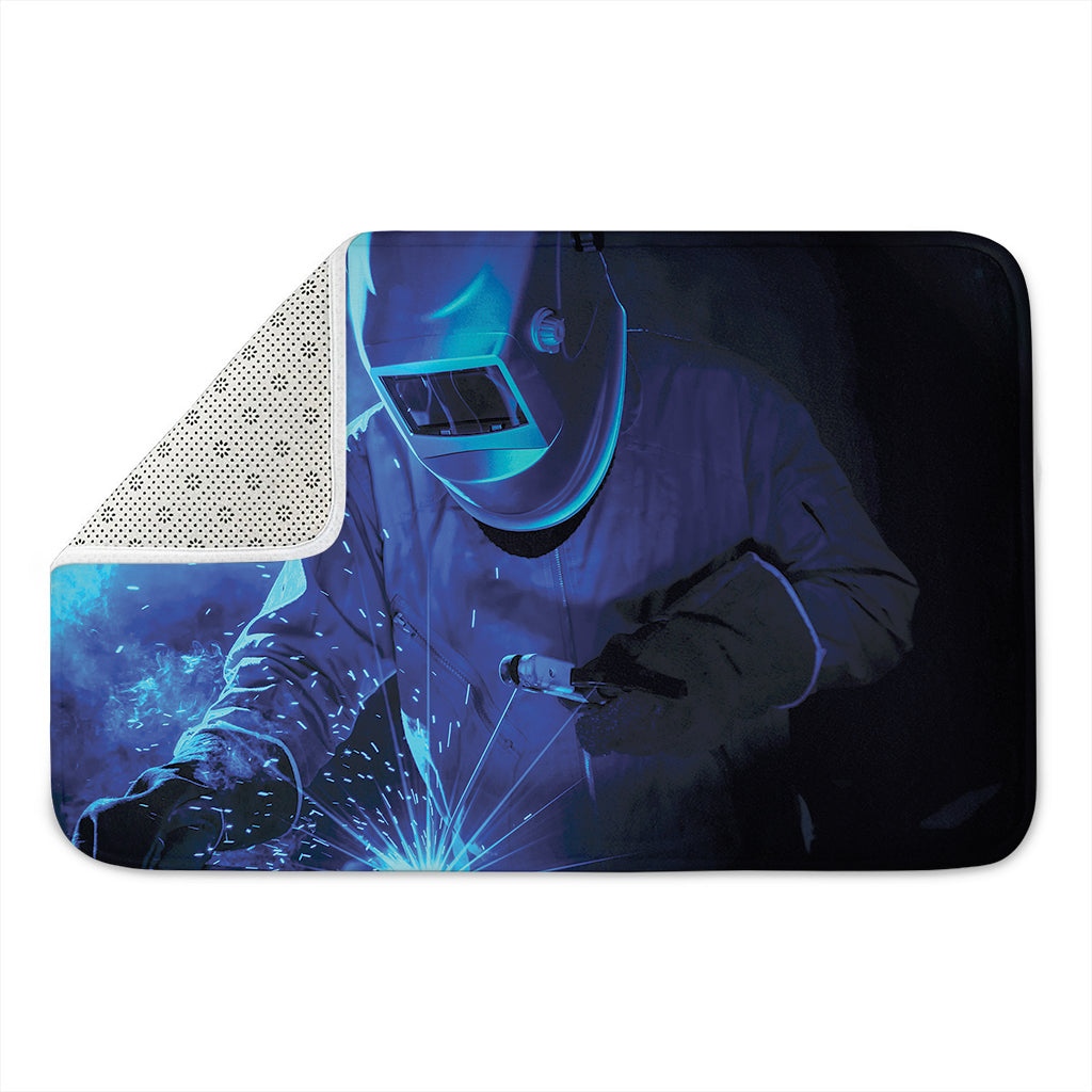 Industrial Welder Print Indoor Door Mat