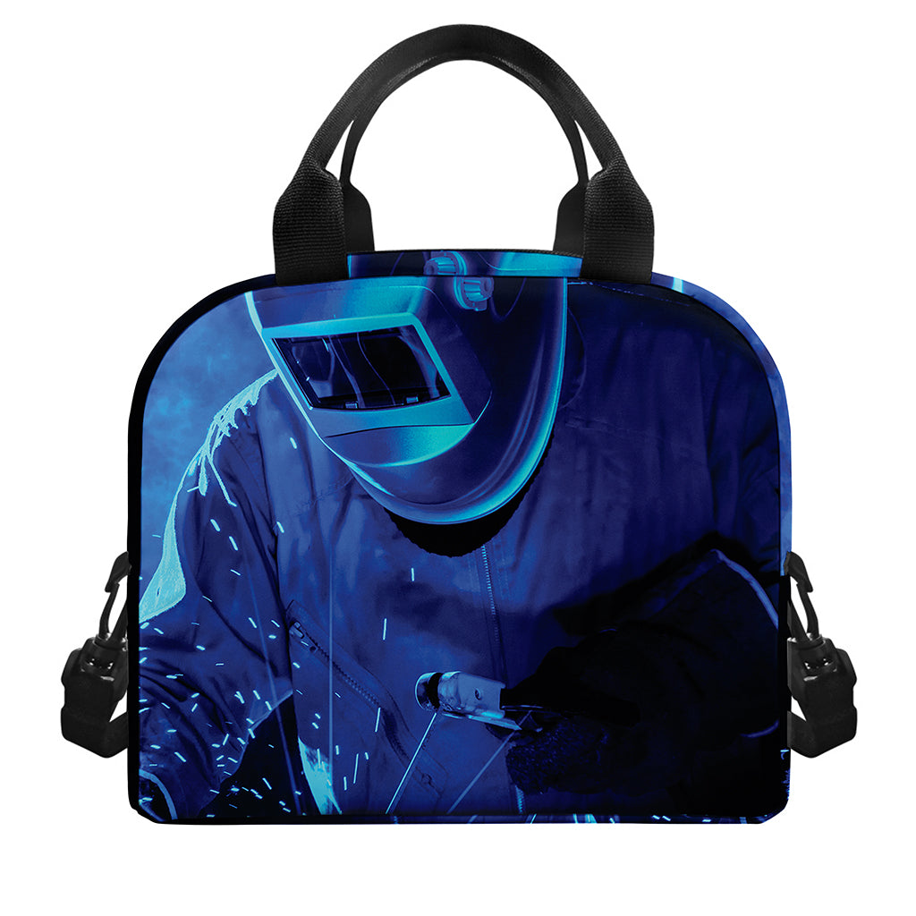 Industrial Welder Print Insulated Lunch Bag