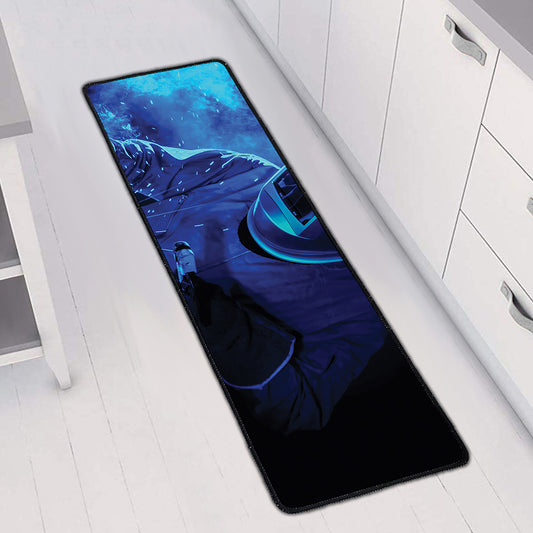 Industrial Welder Print Long Kitchen Mat