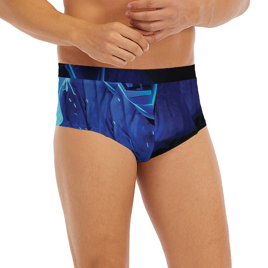Industrial Welder Print Men's Briefs