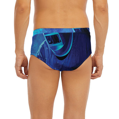 Industrial Welder Print Men's Briefs