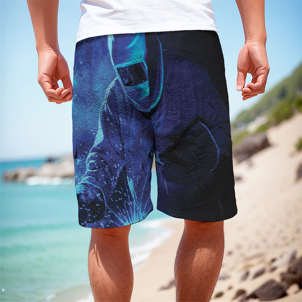 Industrial Welder Print Men's Cargo Shorts