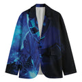 Industrial Welder Print Men's Cotton Blazer
