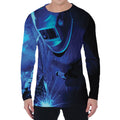 Industrial Welder Print Men's Long Sleeve T-Shirt