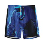 Industrial Welder Print Men's Sports Shorts