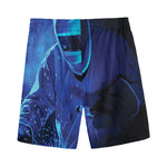 Industrial Welder Print Men's Sports Shorts