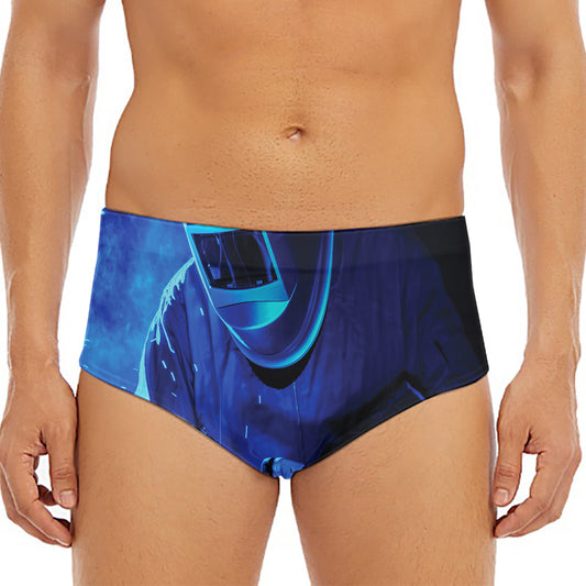 Industrial Welder Print Men's Triangle Swim Briefs