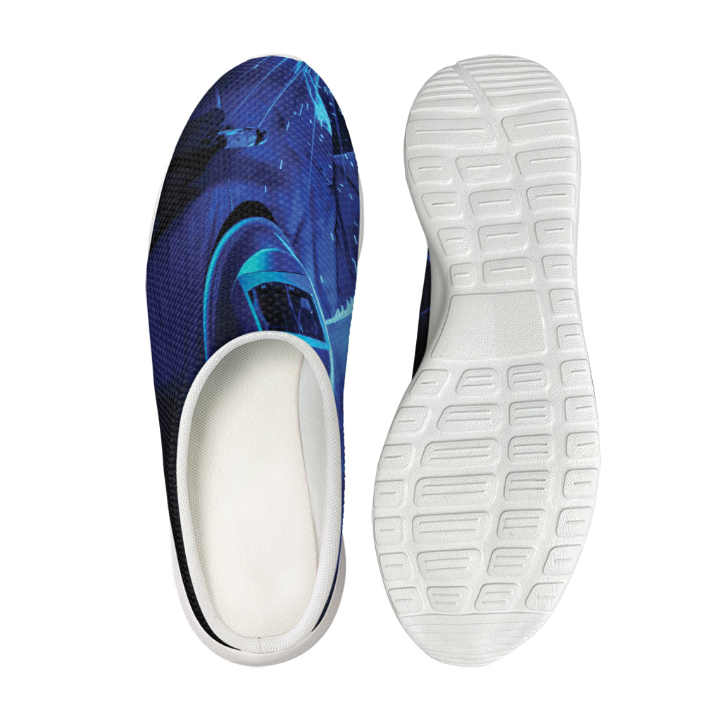 Industrial Welder Print Mesh Casual Shoes