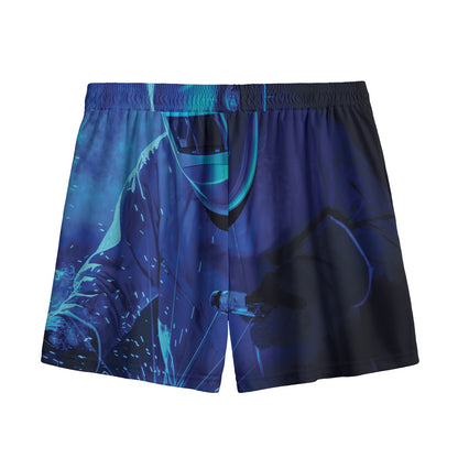 Industrial Welder Print Mesh Shorts