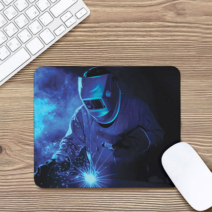 Industrial Welder Print Mouse Pad