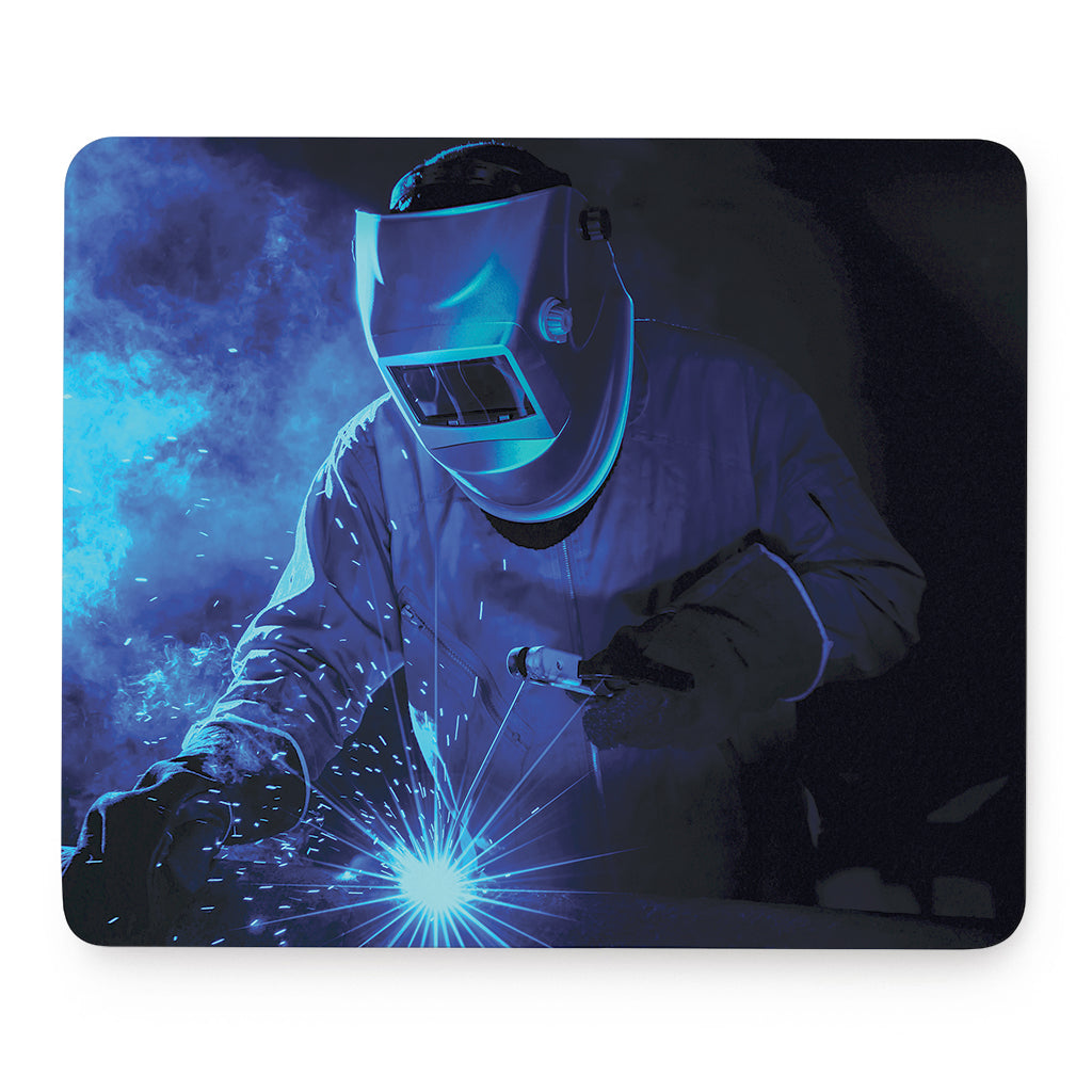 Industrial Welder Print Mouse Pad