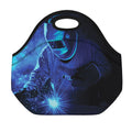 Industrial Welder Print Neoprene Lunch Bag